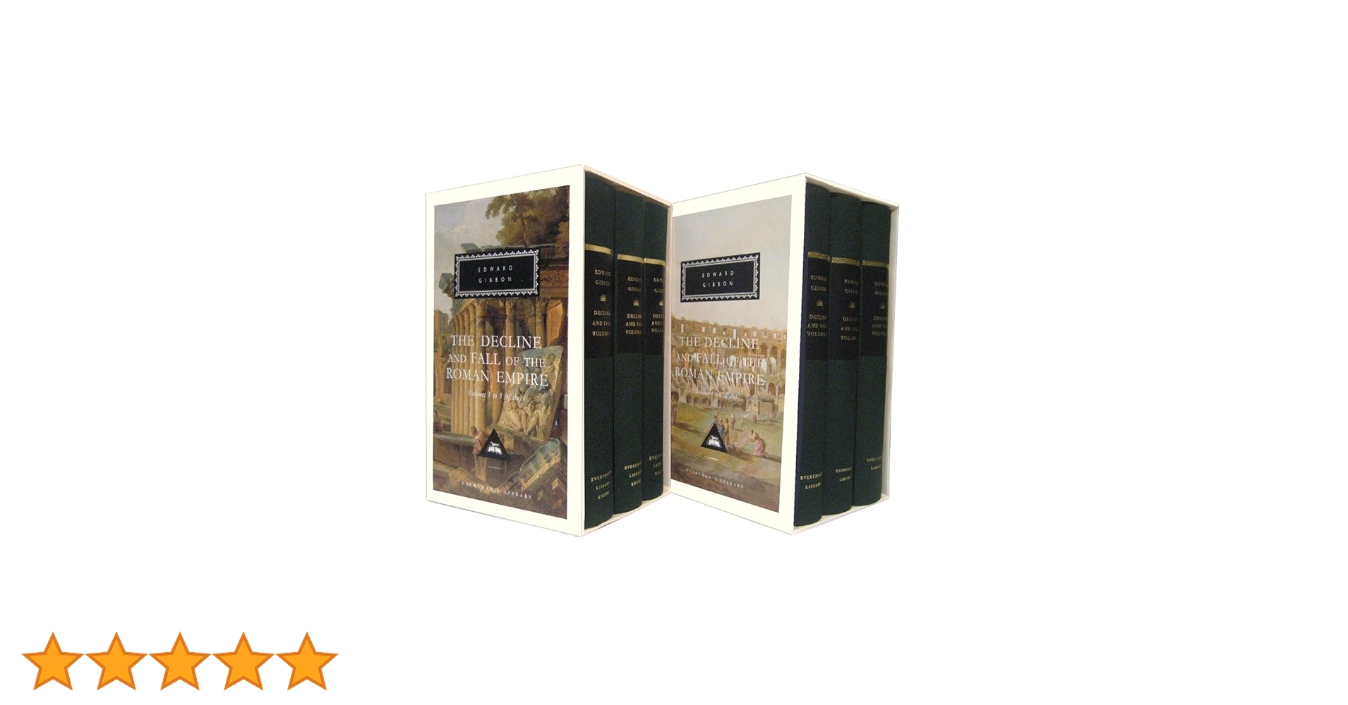 The Decline and Fall of the Roman Empire, Volumes 1 to 6